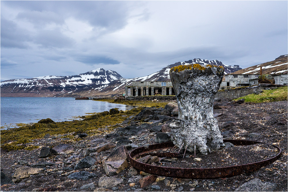 Fischfabrik in den Westfjorden...