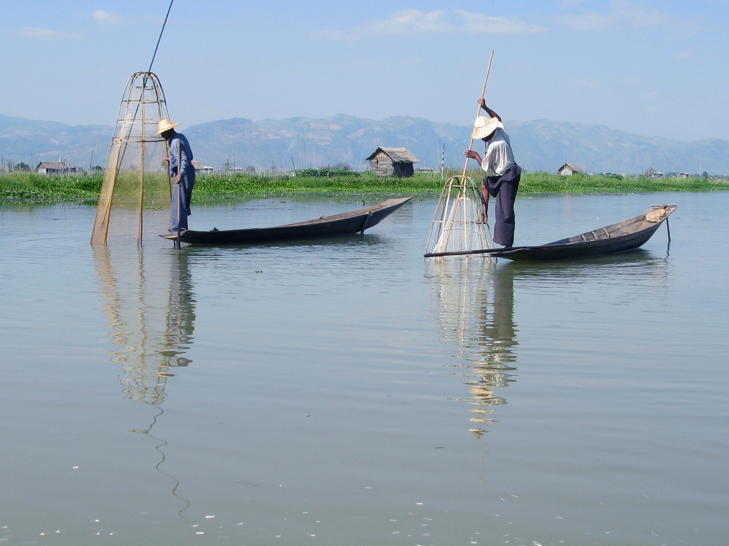 Fischfang auf dem Inle-See