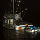 Fischfang in der Nacht