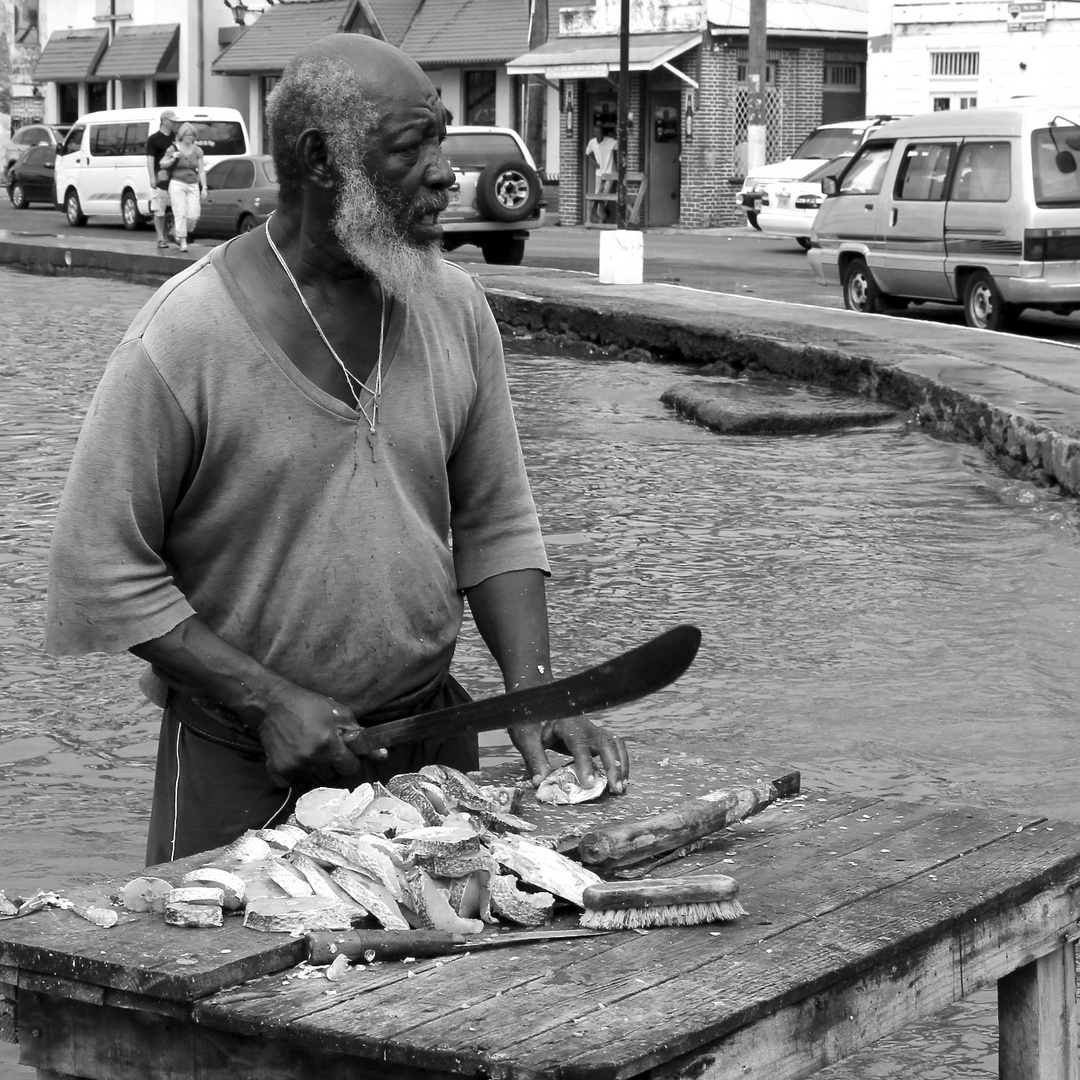 Fischhändler