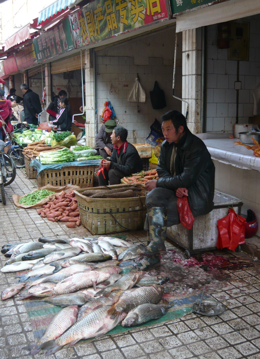 Fischhändler