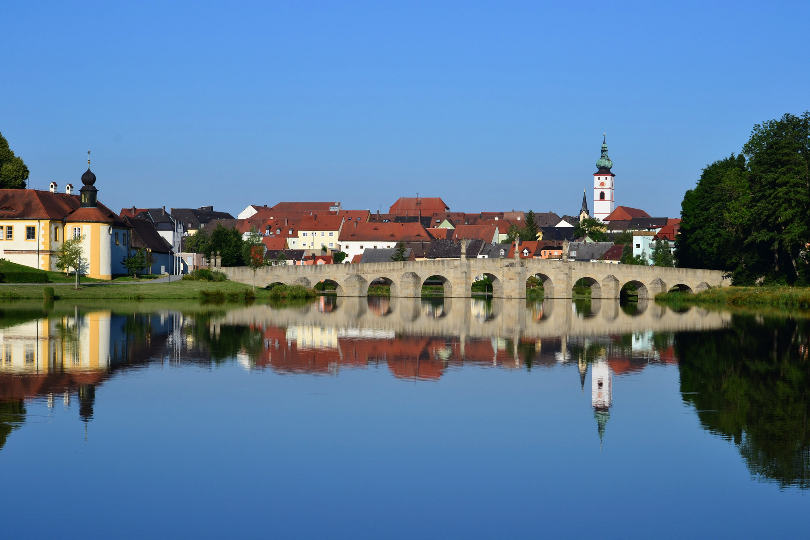 Fischhofpark in Tirschenreuth - 4. Juli 2014