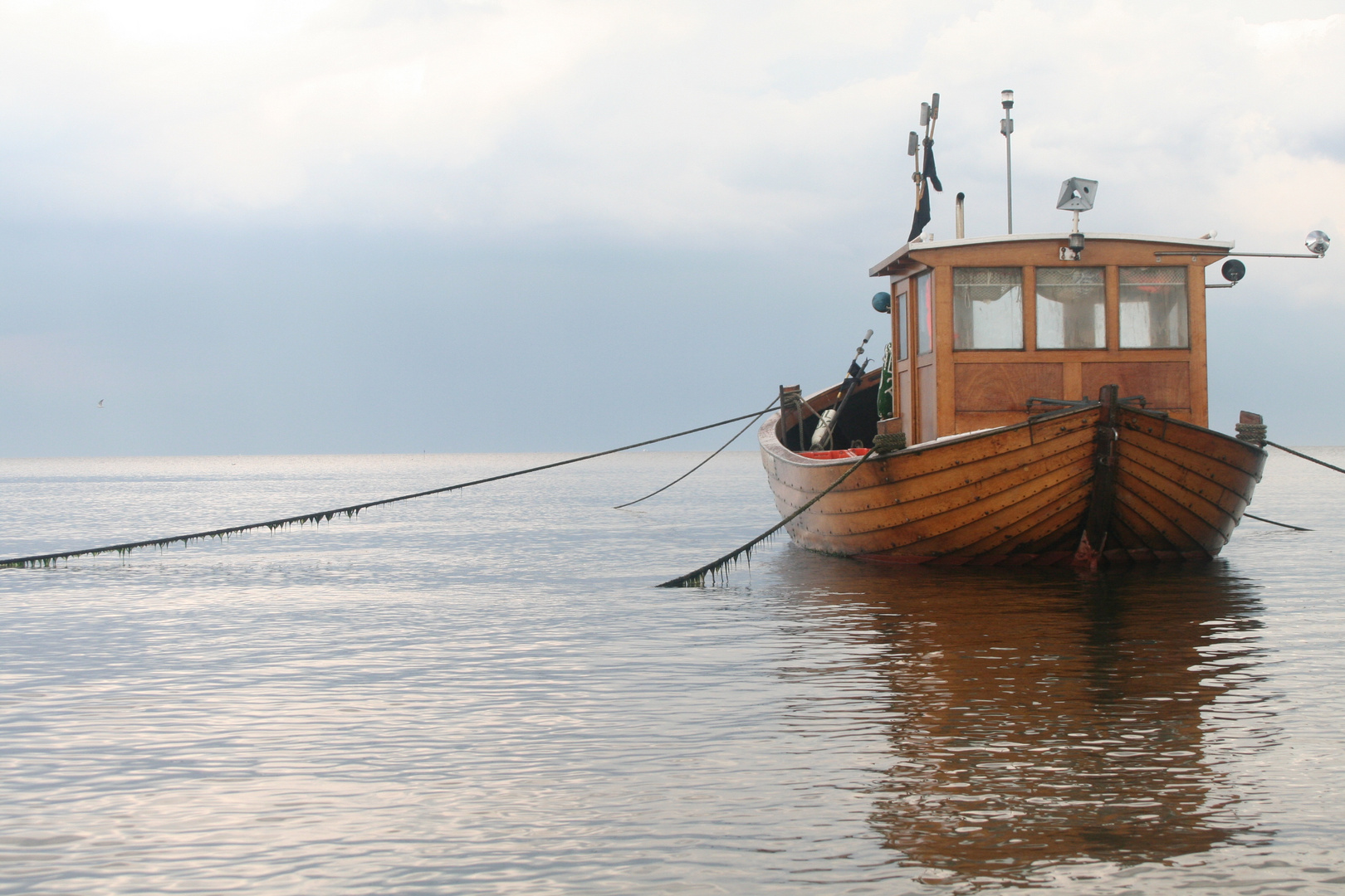 Fischkutter am Strand