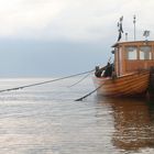 Fischkutter am Strand