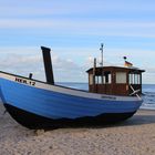 Fischkutter am Strand von Heringsdorf