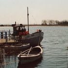 Fischkutter auf dem Bodden