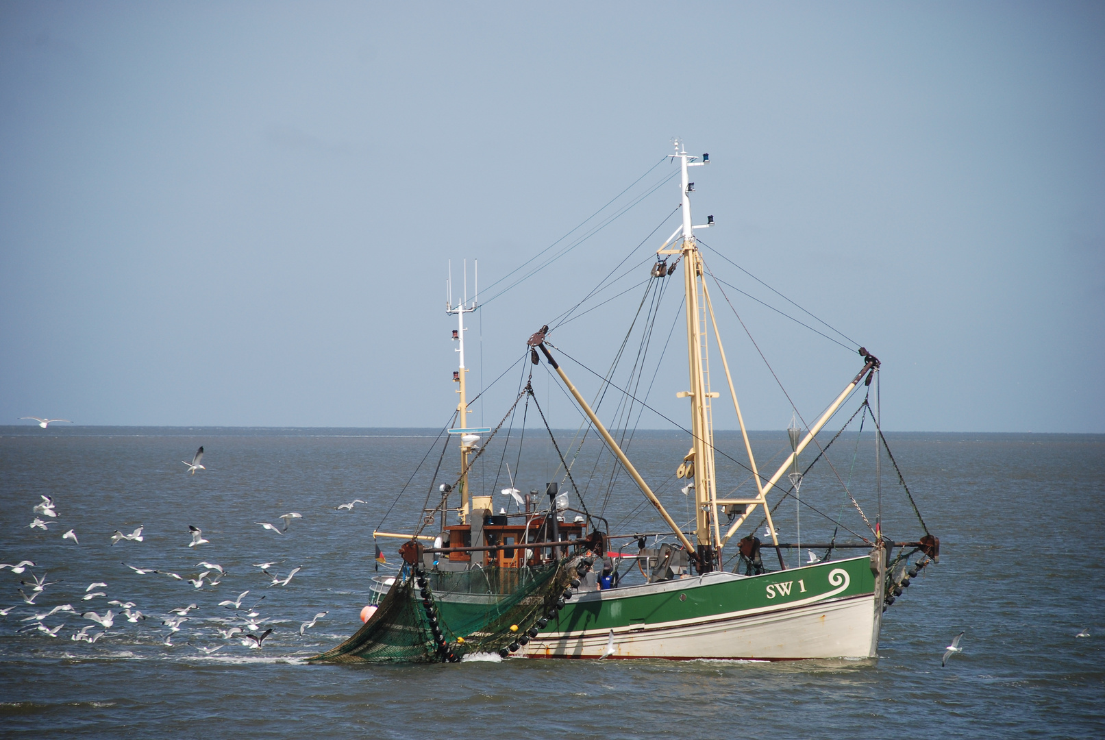 Fischkutter auf der Nordsee