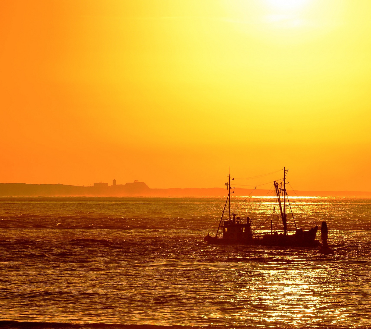 Fischkutter auf Norderney