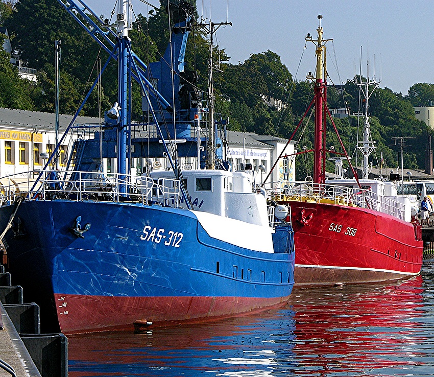 Fischkutter auf Rügen