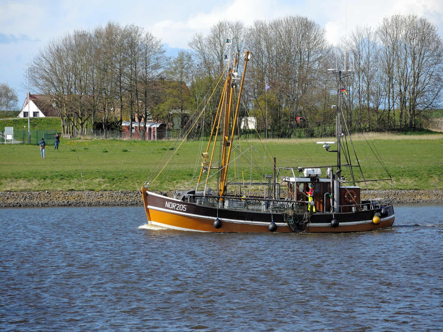 Fischkutter bei Greetsiel