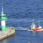 Fischkutter heimkehrend nach Travemünde / Ostsee