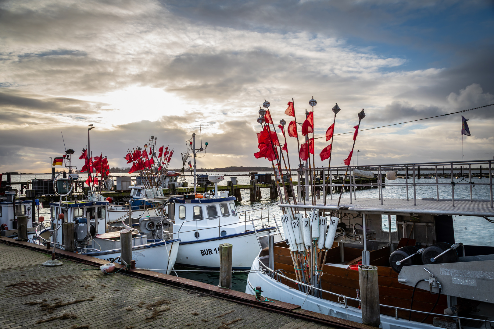 Fischkutter im Hafen