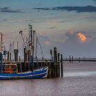 Fischkutter im Hafen von Bensersiel