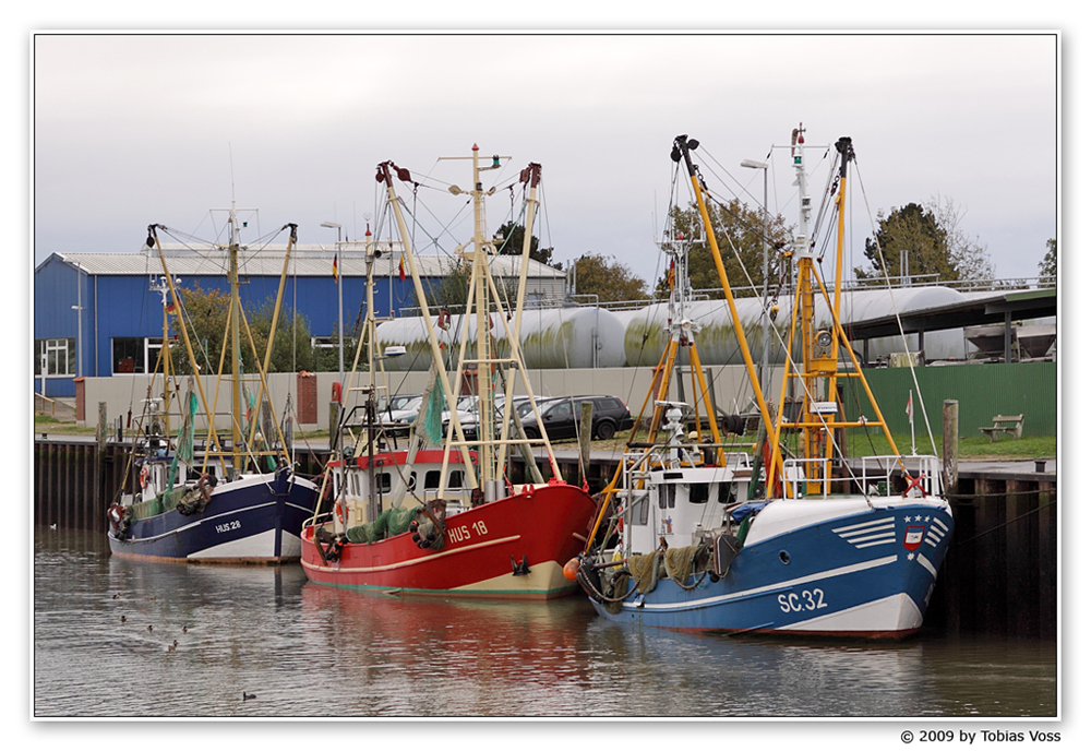 Fischkutter im Ruhezustand