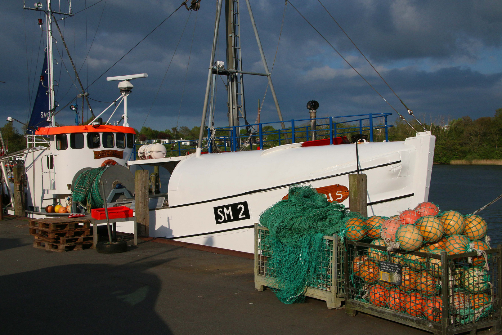 Fischkutter in Kappeln