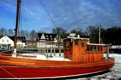 Fischkutter in kloster /Hiddensee