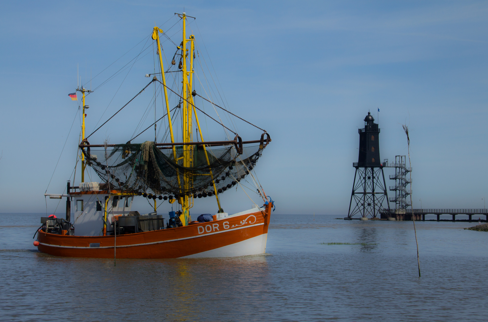 Fischkutter kehrt zurück nach Dorum