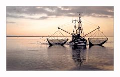 fischkutter vor langeoog