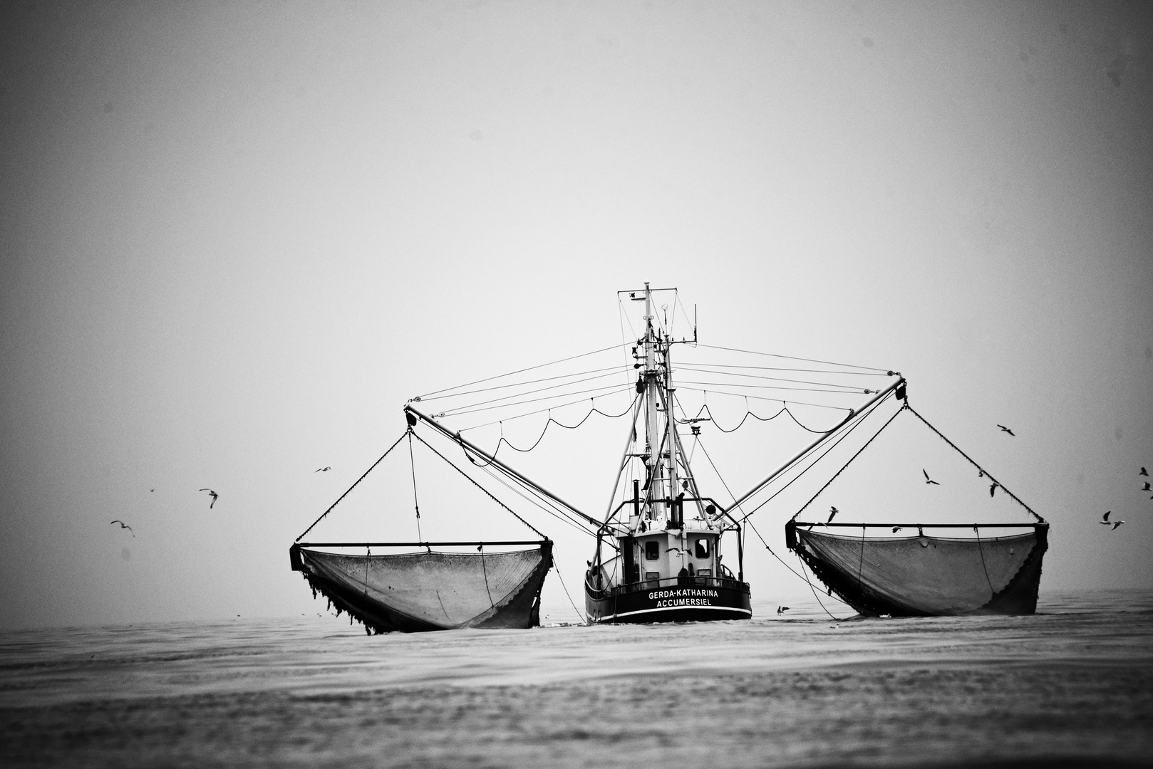 Fischkutter vor Langeoog