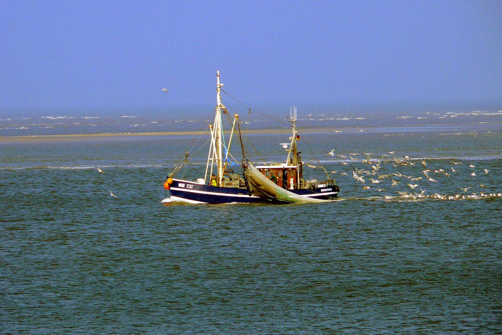 Fischkutter vor Norderney