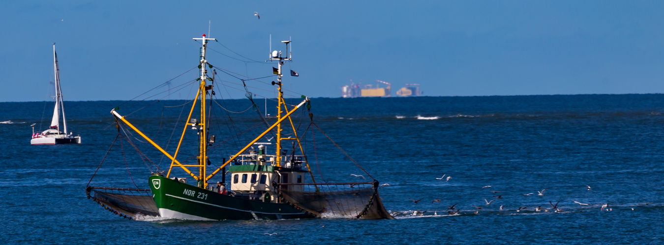 Fischkutter vor Norderney