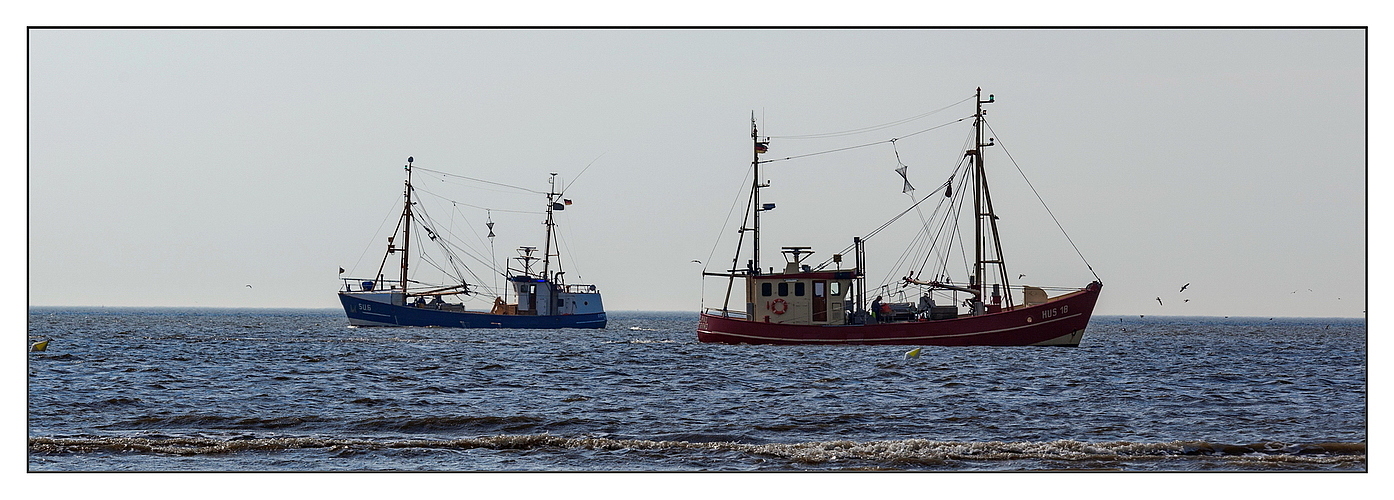 Fischkutter vor Sankt-Peter-Ording