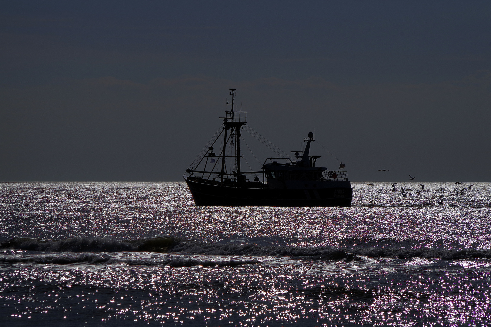 Fischkutter vor SPO