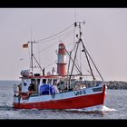 Fischkutter vor Warnemünde