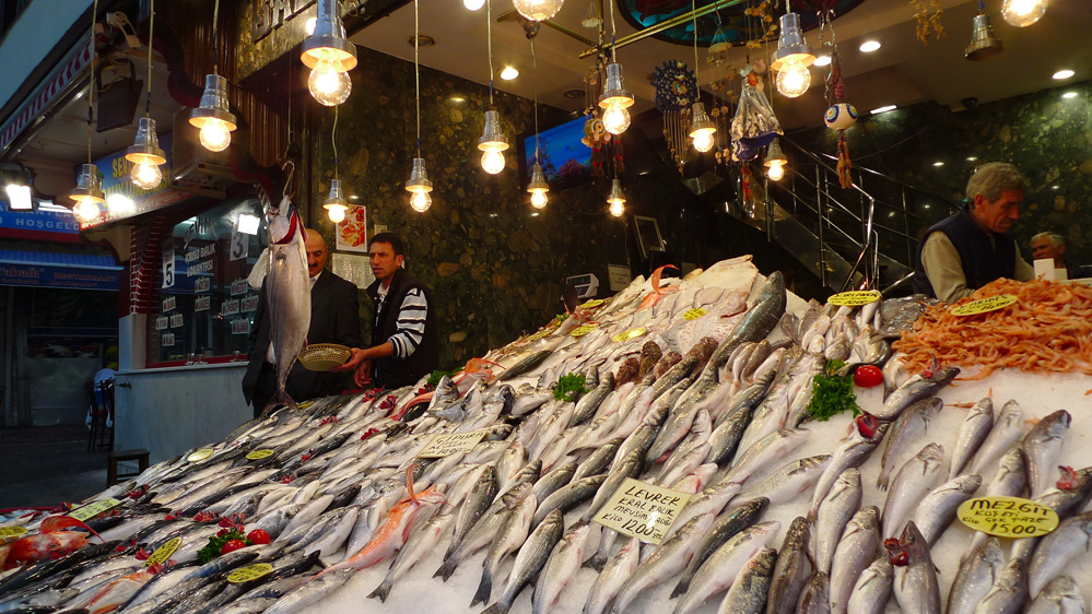 Fischladen in Bursa