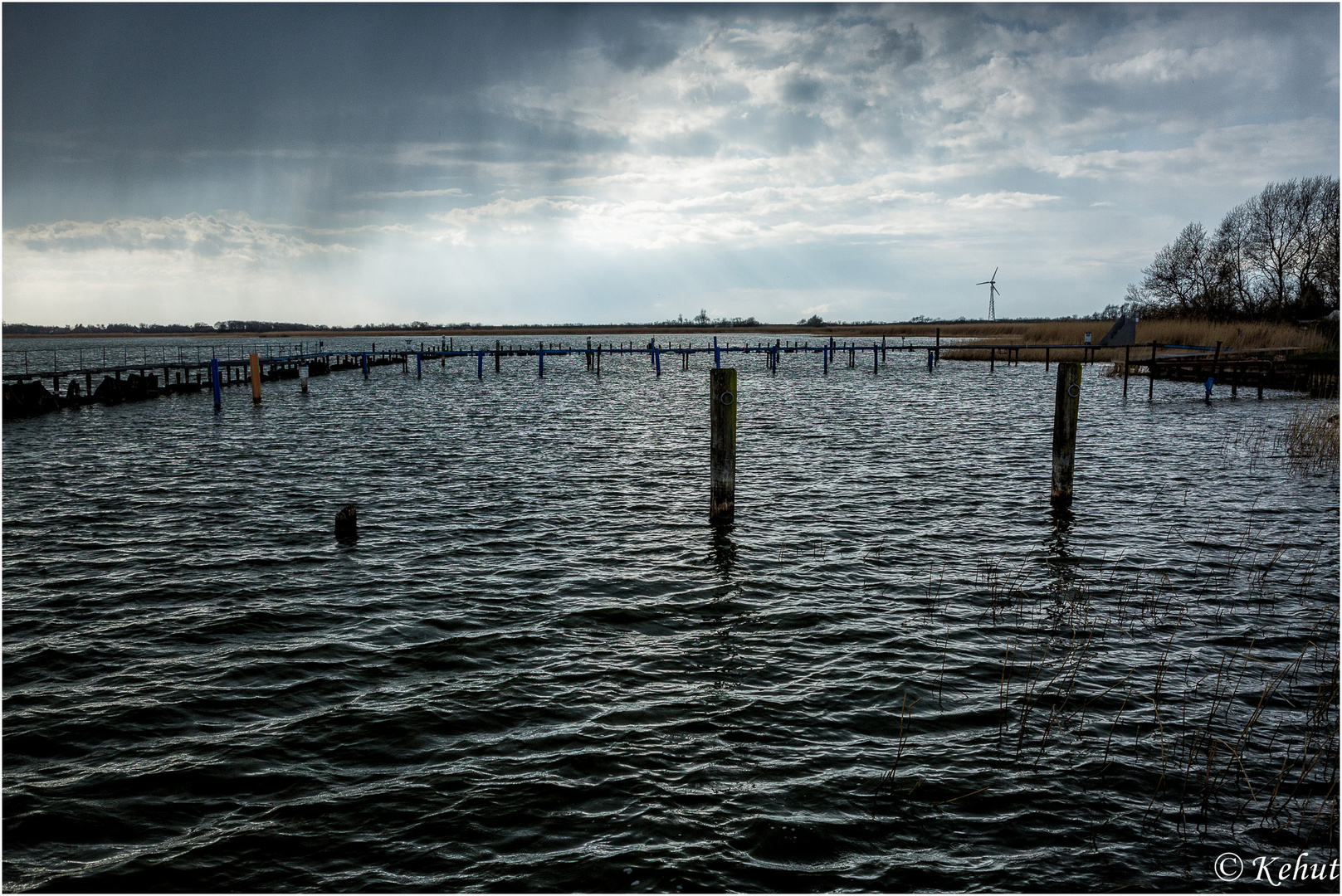 Fischland-Spaziergang (7) Der Regen kommt ...