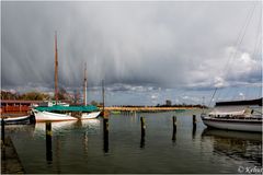 Fischland-Spaziergang (7) Der Regen zieht weiter ...