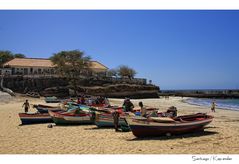 FISCHMARKT AM STRAND VON TARRAFAL