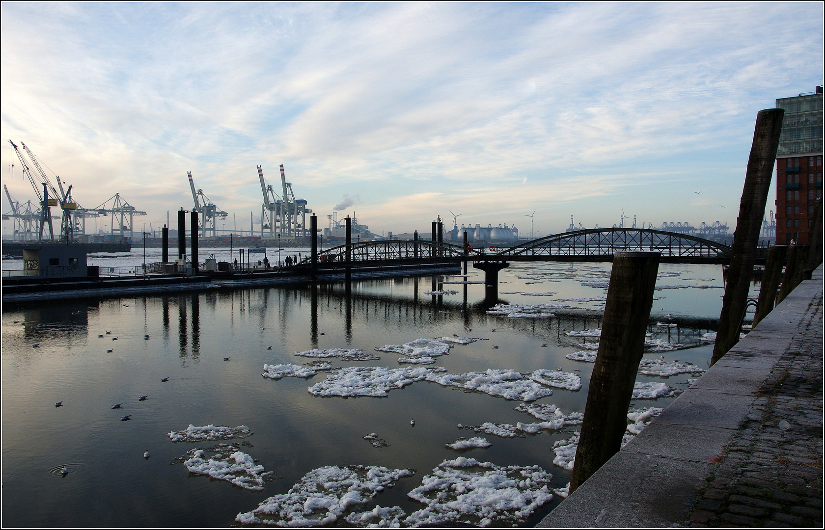 Fischmarkt-Aussicht....am Sonntag