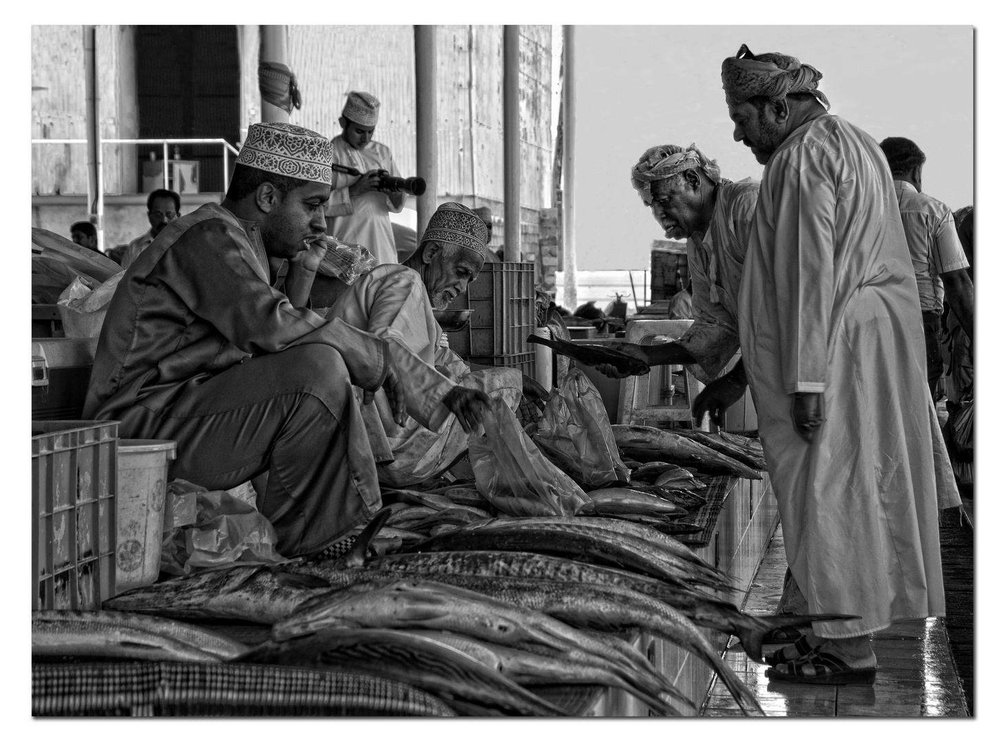 Fischmarkt im Muscat