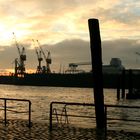 Fischmarkt im Sonnenuntergang