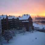 Fischmarkt im Winter