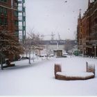 Fischmarkt im Winter