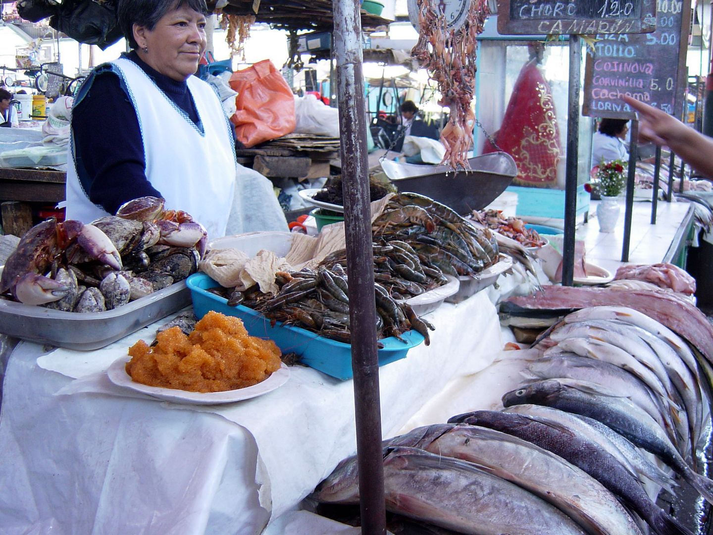 Fischmarkt in Arequipa Peru.