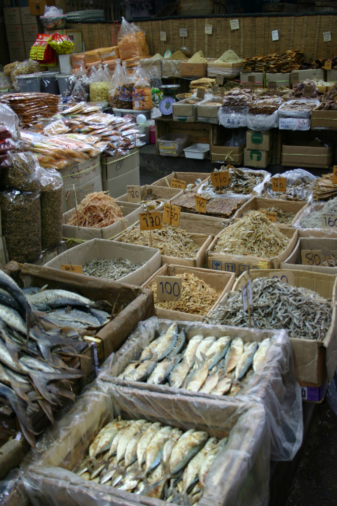Fischmarkt in Bangkok