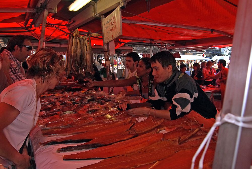 Fischmarkt in Bergen