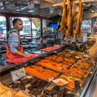 Fischmarkt in Bergen (Norwegen)