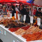 Fischmarkt in Bergen/Norwegen