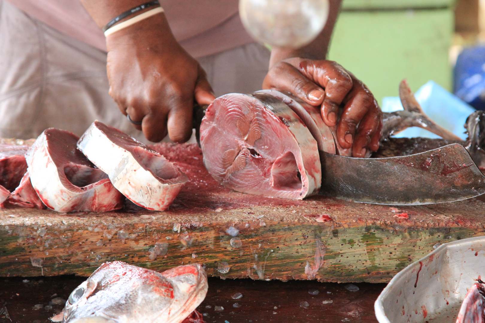 Fischmarkt in Hikkaduwa