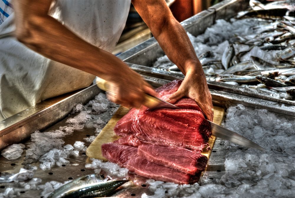 Fischmarkt in Lagos