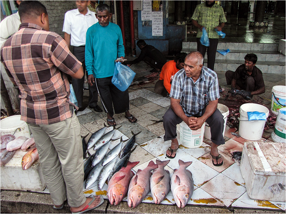 Fischmarkt in Male