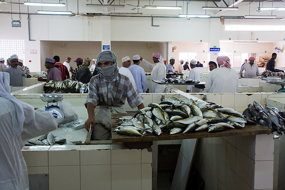 Fischmarkt in Sohar