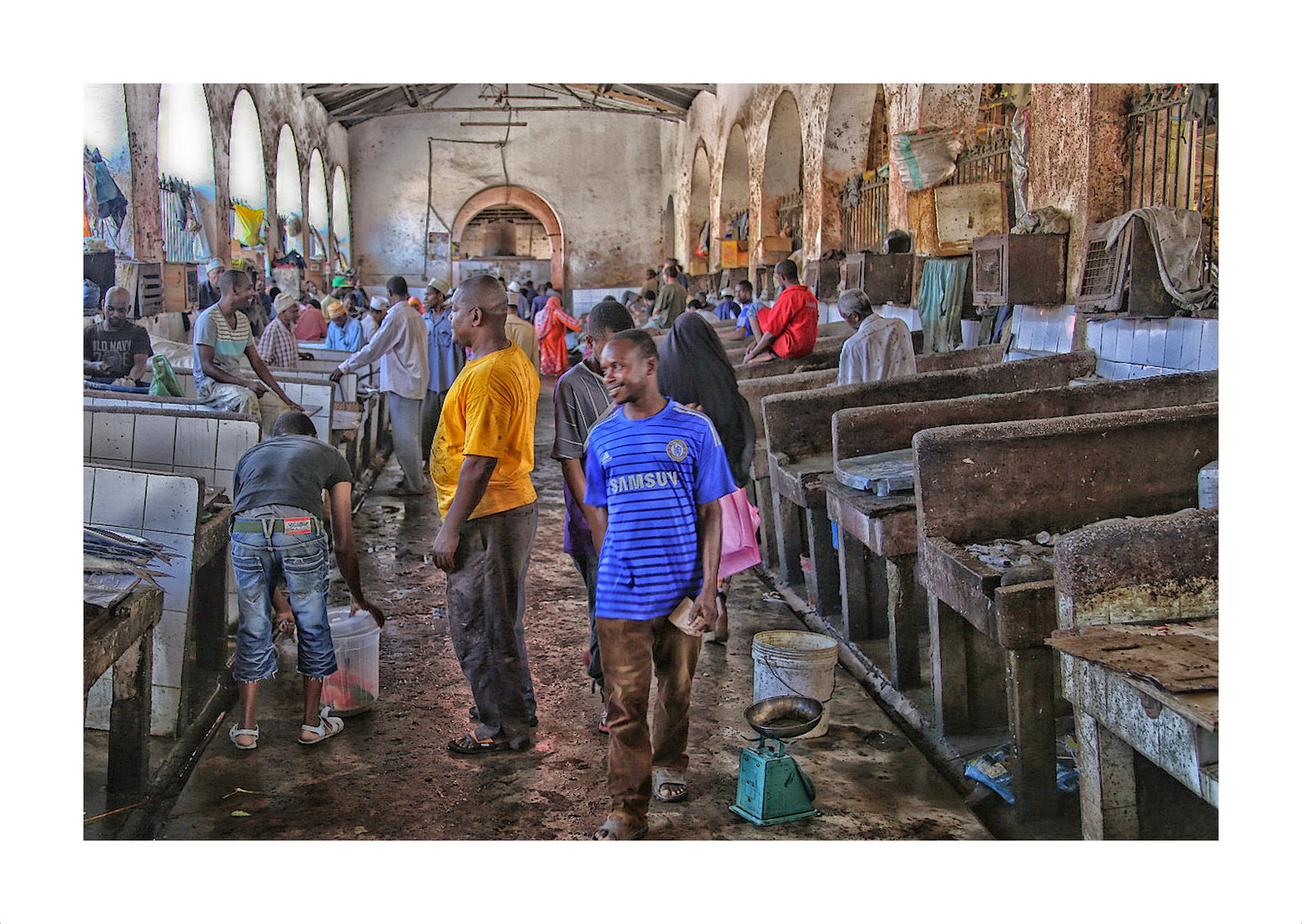 Fischmarkt in stone town