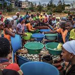 Fischmarkt in Tarrafal, Kapverden
