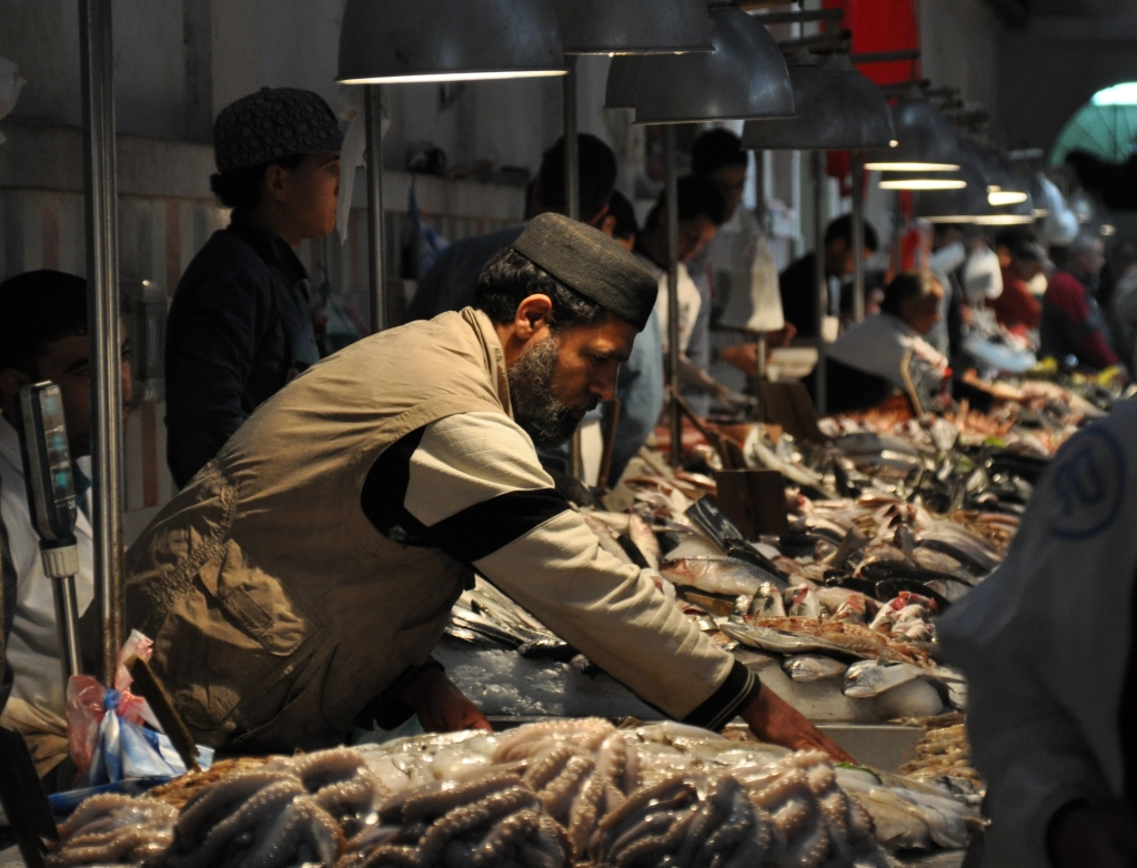 Fischmarkt in Tunis