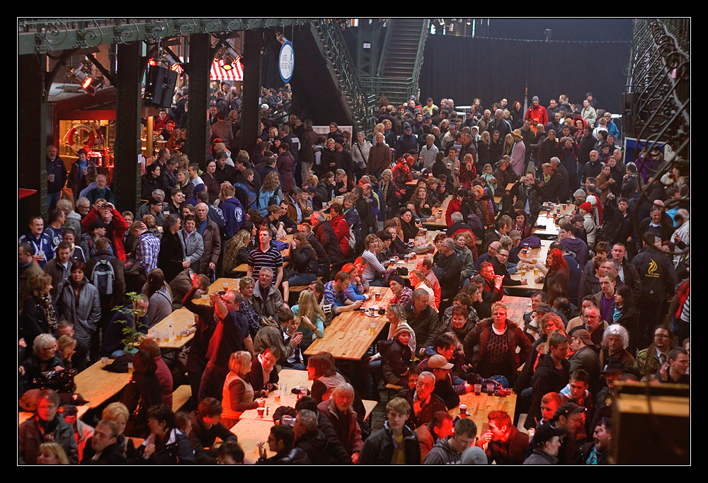 Fischmarkt morgens im 7 Uhr